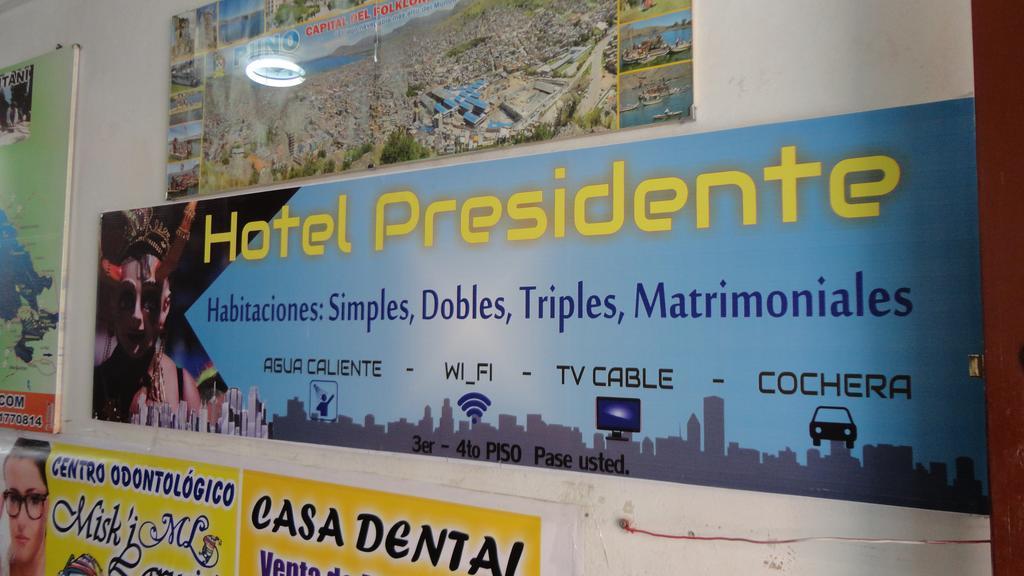 Presidente Inn Puno Bagian luar foto